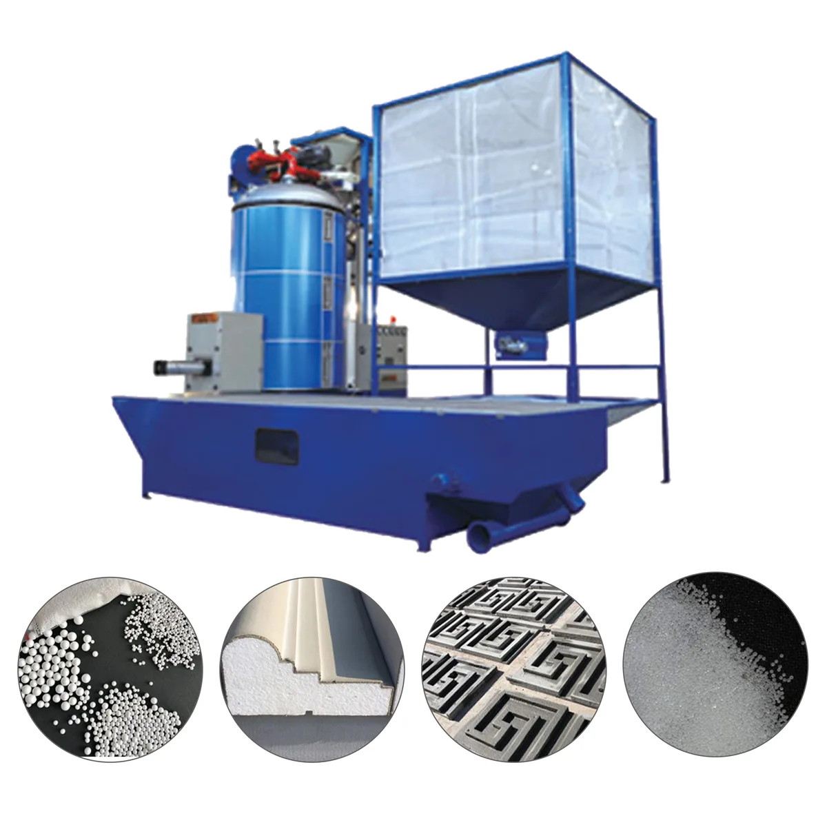 PE-1600 Batch Pre-Expander - EPS machinery