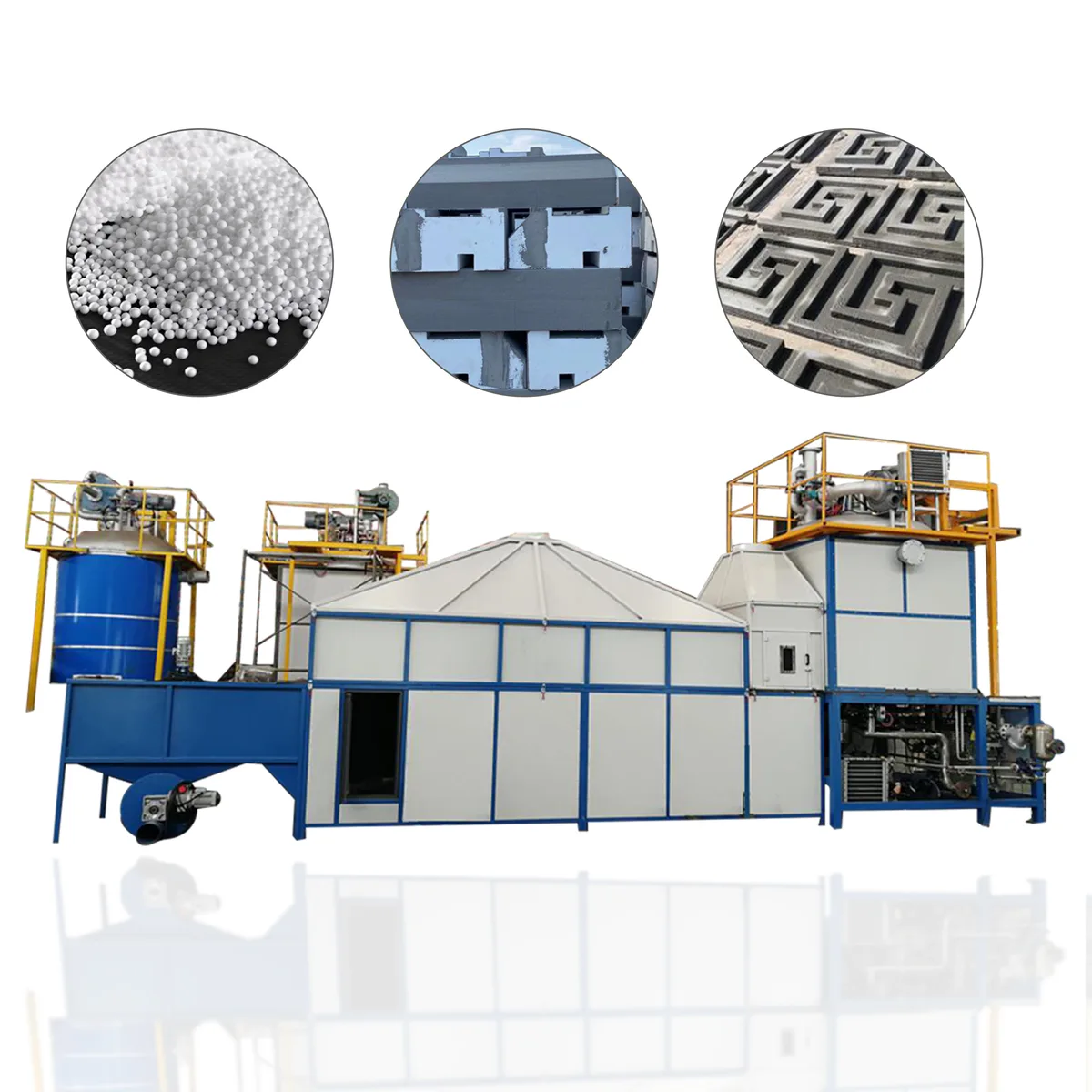 PE-900 Batch Pre-Expander - EPS machinery China manufacturer